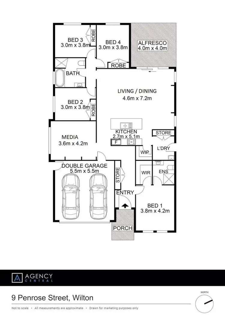 Floorplan of Homely house listing, 9 Penrose Street, Wilton NSW 2571