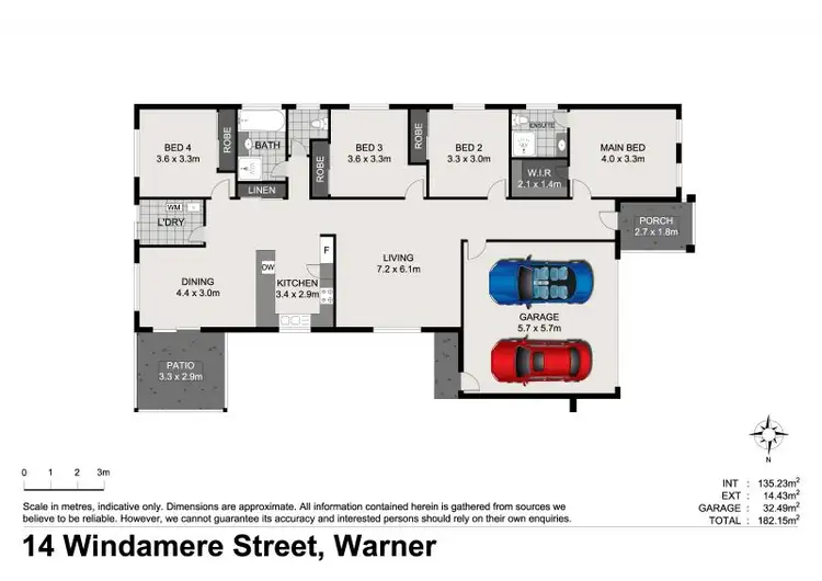 Floorplan of Homely house listing, 14 Windamere Street, Warner QLD 4500
