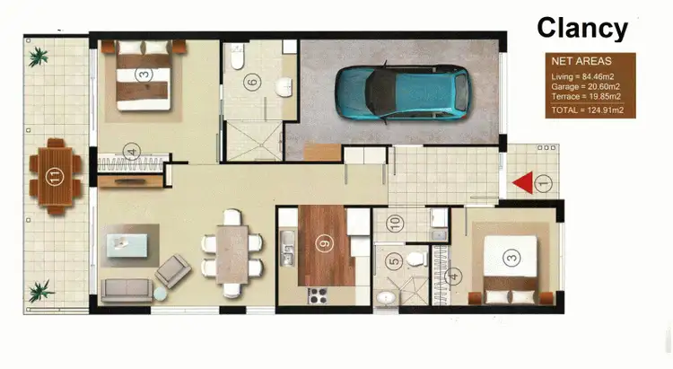 Floorplan of Homely house listing, 54/70 Little River Road, Braidwood NSW 2622