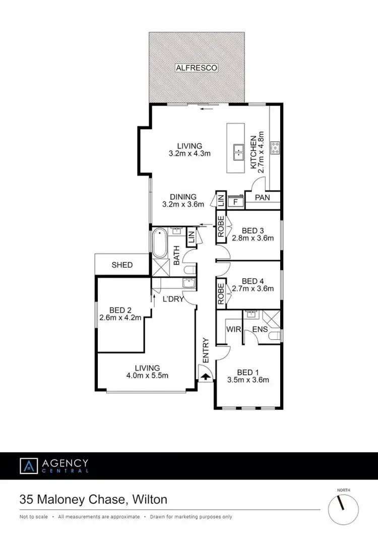 Floorplan of Homely house listing, 35 Maloney Chase, Wilton NSW 2571