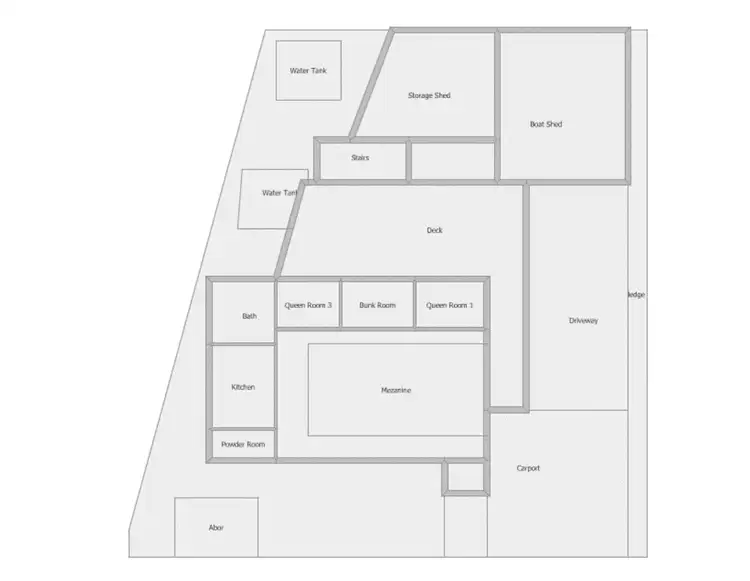Floorplan of Homely house listing, 5 First Ave, Somerset Dam QLD 4312