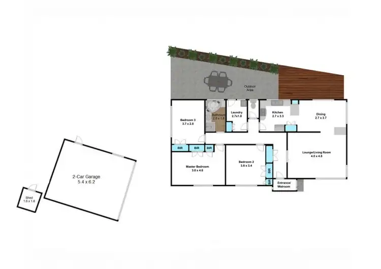 Floorplan of Homely house listing, 72 Davidson Street, Traralgon VIC 3844