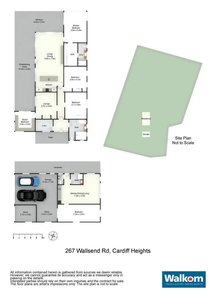 Floorplan of Homely house listing, 267 Wallsend Road, Cardiff Heights NSW 2285