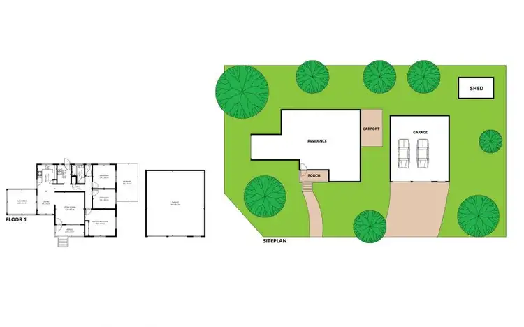 Floorplan of Homely house listing, 16 Enmore Street, Manoora QLD 4870