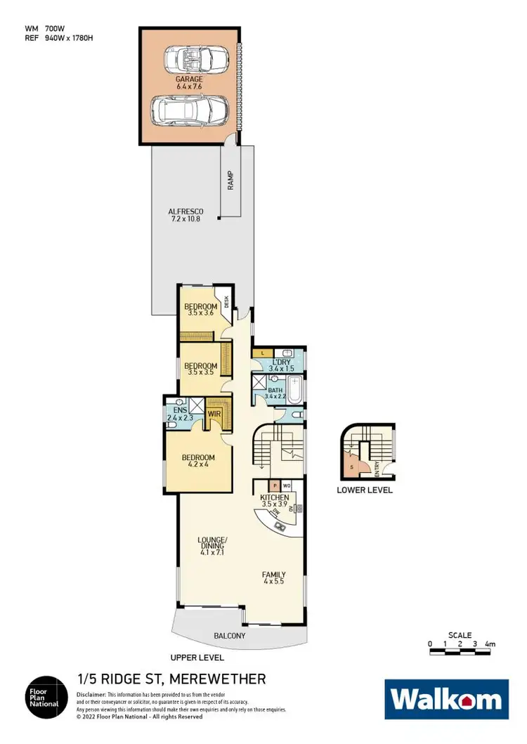 Floorplan of Homely apartment listing, 1/5 Ridge Street, Merewether NSW 2291