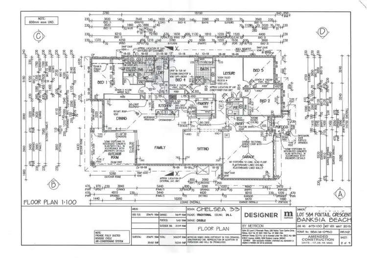 Floorplan of Homely house listing, 25 Foxtail Crescent, Banksia Beach QLD 4507