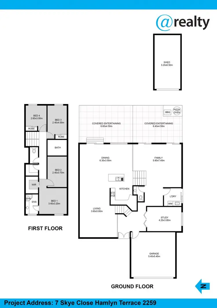 Floorplan of Homely house listing, 7 Skye Close, Hamlyn Terrace NSW 2259