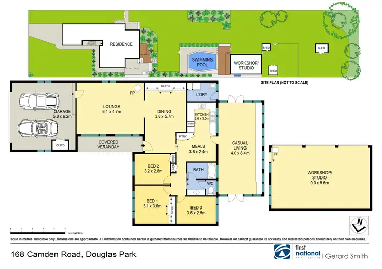 Floorplan of Homely house listing, 168 Camden Road, Douglas Park NSW 2569