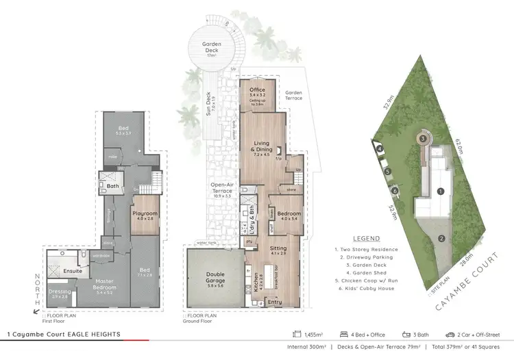 Floorplan of Homely house listing, 1 Cayambe Court, Tamborine Mountain QLD 4272