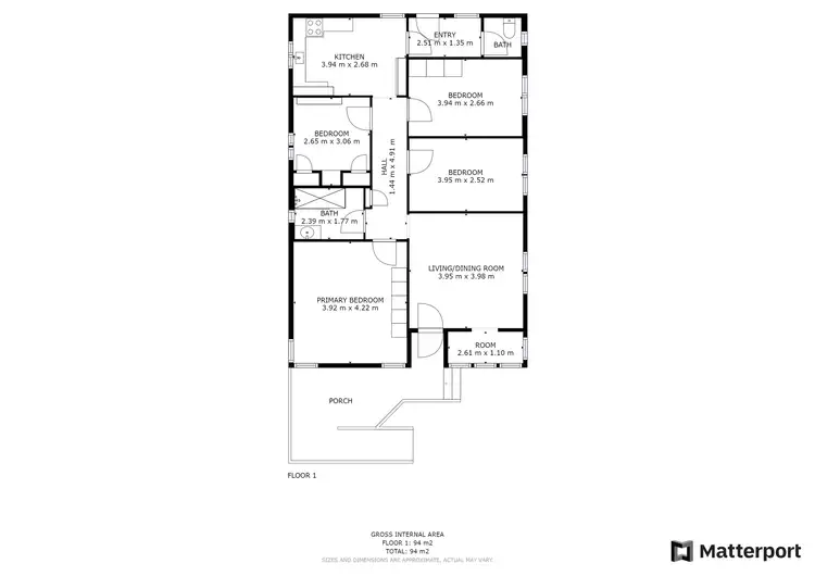 Floorplan of Homely house listing, 75 Perkins Street, Upper Mount Gravatt QLD 4122