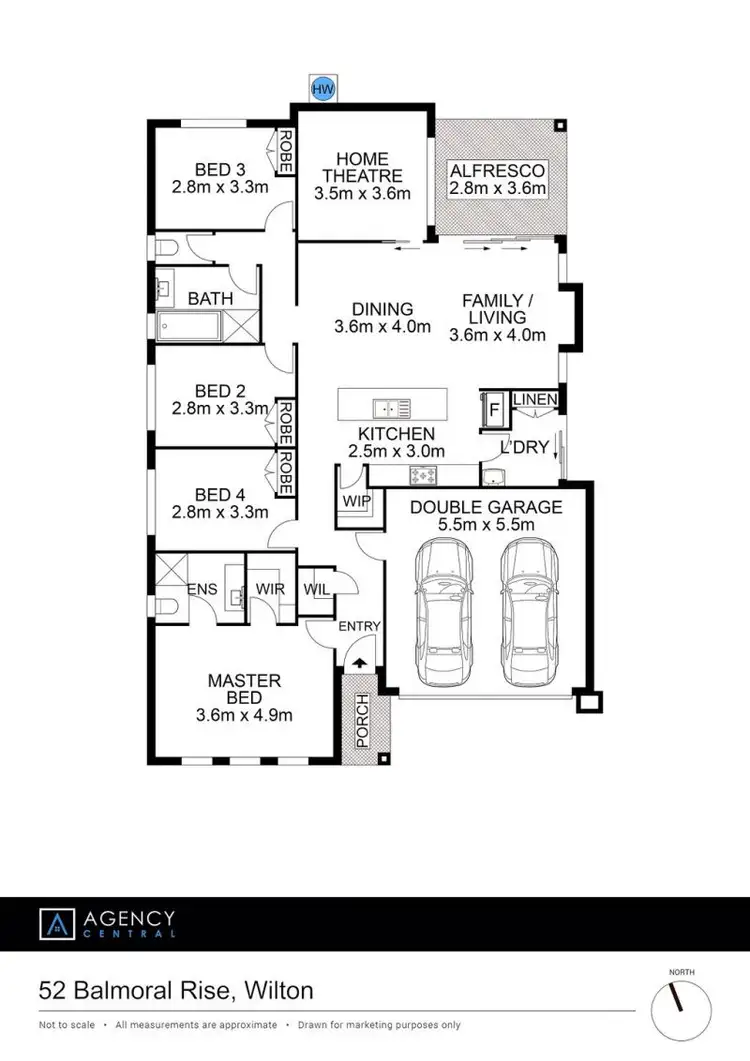 Floorplan of Homely house listing, 52 Balmoral Rise, Wilton NSW 2571