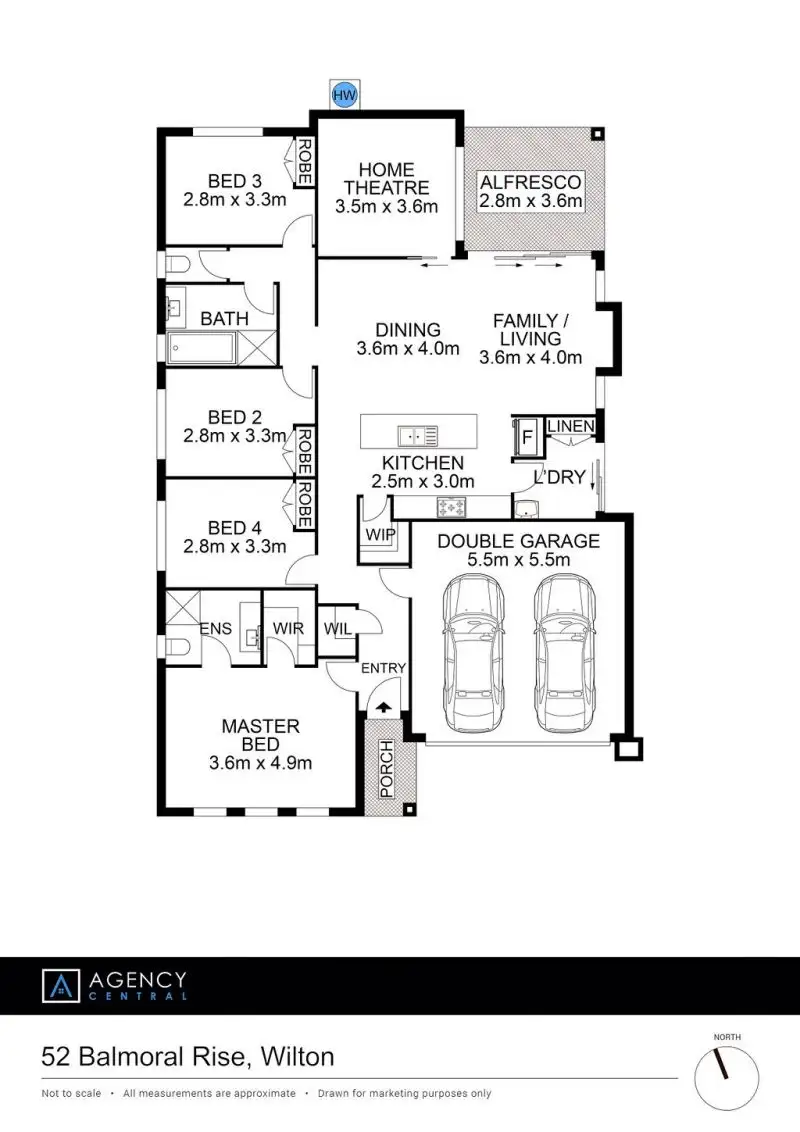 Floorplan of Homely house listing, 52 Balmoral Rise, Wilton NSW 2571