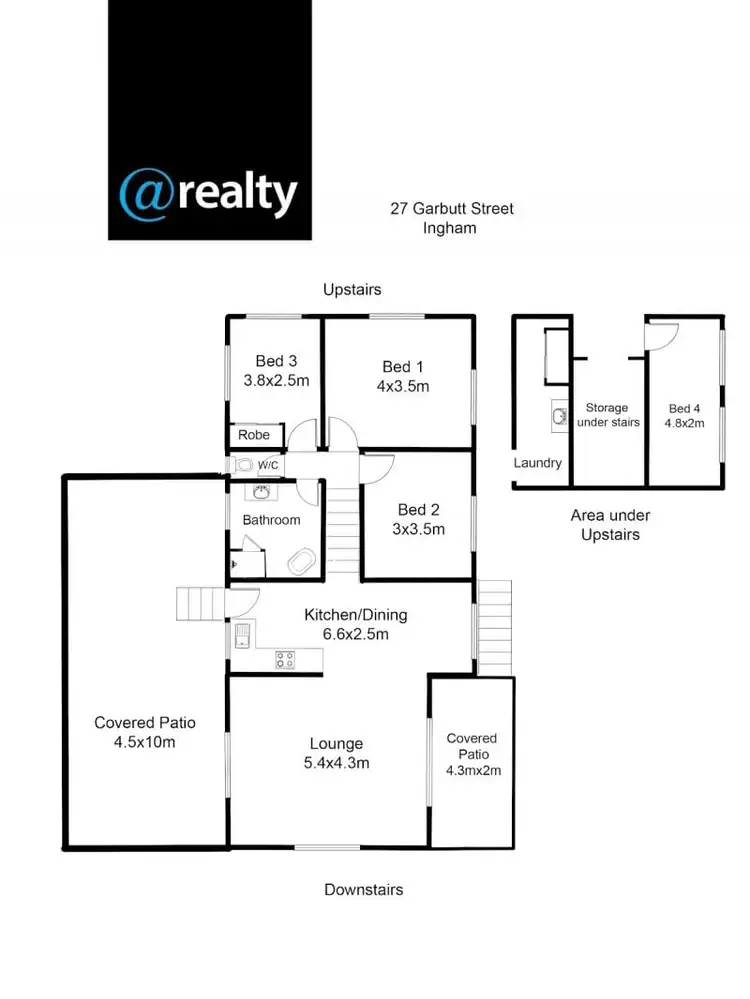 Floorplan of Homely house listing, 27 Garbutt Street, Ingham QLD 4850