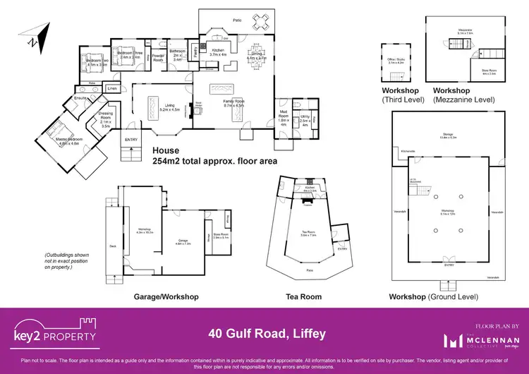 Floorplan of Homely house listing, 40 Gulf Road, Liffey TAS 7301