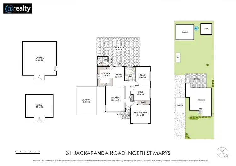 Floorplan of Homely house listing, 31 Jackaranda Road, North St Marys NSW 2760