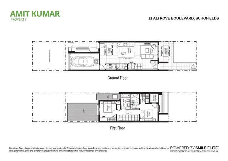 Floorplan of Homely terrace listing, 12 Altrove Boulevard, Schofields NSW 2762