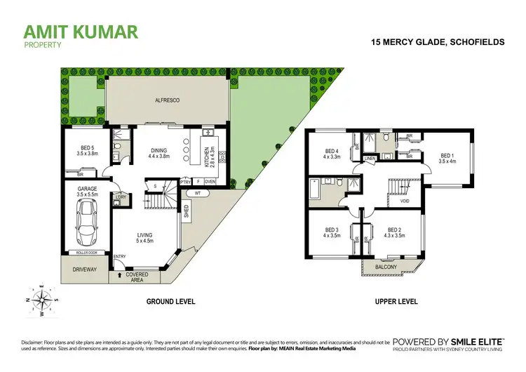 Floorplan of Homely townhouse listing, 15 Mercy Glade, Schofields NSW 2762