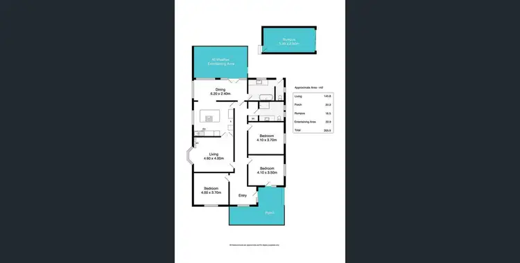 Floorplan of Homely house listing, 21 Hindmarsh Road, Mccracken SA 5211