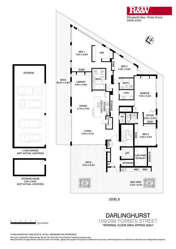 Floorplan of Homely apartment listing, 109/299 Forbes Street, Darlinghurst NSW 2010