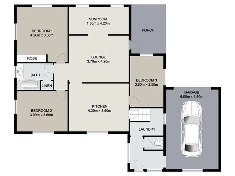 Floorplan of Homely house listing, 32 Old Toowoomba Road, One Mile QLD 4305