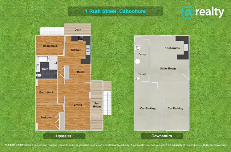 Floorplan of Homely house listing, 1 Ruth Street, Caboolture QLD 4510