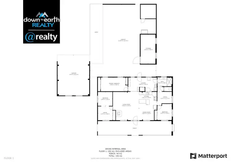 Floorplan of Homely house listing, 542 Millstream Parade, Millstream QLD 4888
