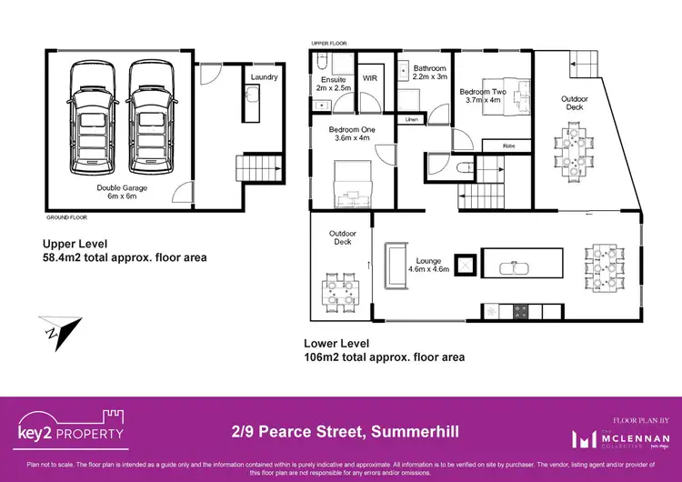 Floorplan of Homely unit listing, 2/9 Pearce Street, Summerhill TAS 7250