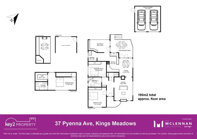Floorplan of Homely house listing, 37 Pyenna Avenue, Kings Meadows TAS 7249