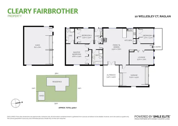 Floorplan of Homely house listing, 10 Wellesley Court, Raglan NSW 2795