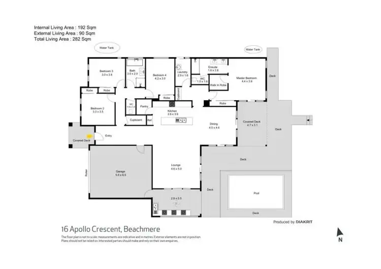 Floorplan of Homely house listing, 16 Apollo Crescent, Beachmere QLD 4510