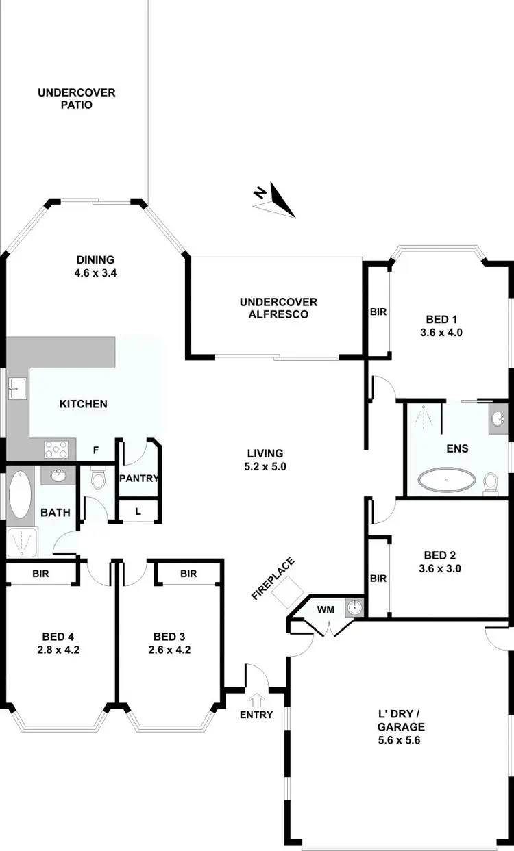 Floorplan of Homely house listing, 21 Sugarglider Lane, Mudgeeraba QLD 4213