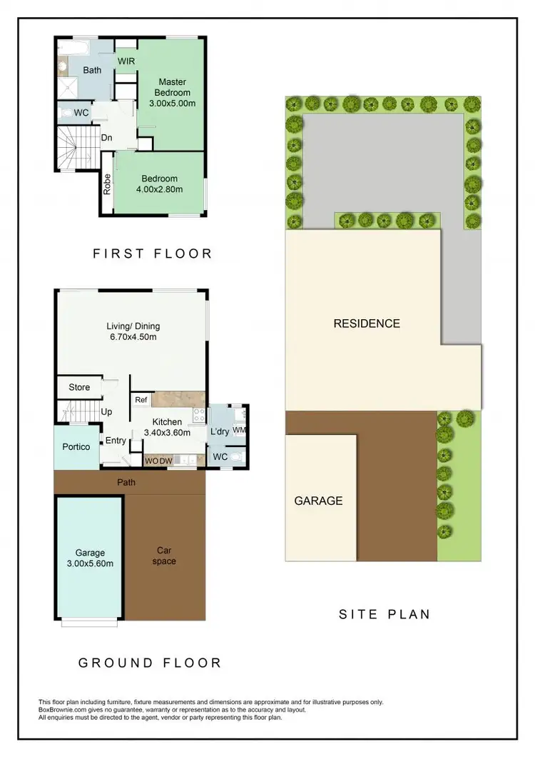 Floorplan of Homely townhouse listing, 26/601 Pine Ridge Road, Biggera Waters QLD 4216