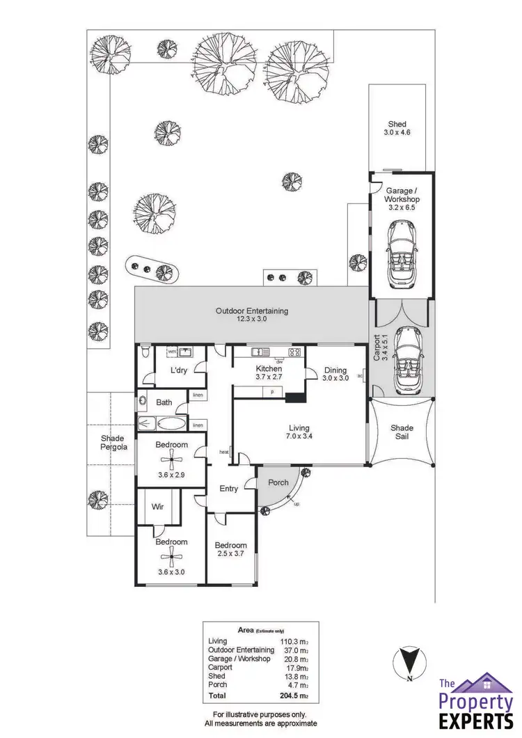 Floorplan of Homely house listing, 107 Oaklands Road, Warradale SA 5046
