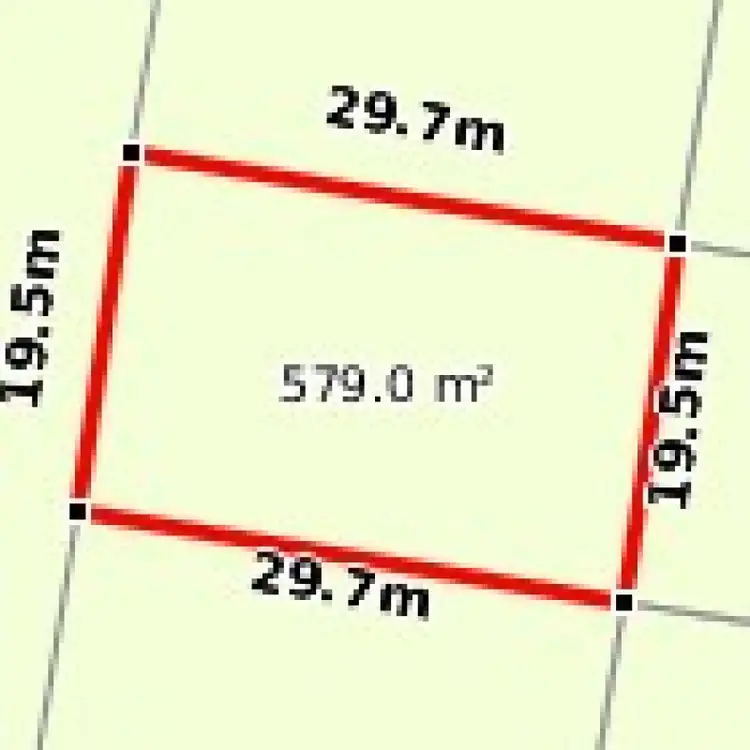 Floorplan of Homely land listing, 126 High Street, Russell Island QLD 4184