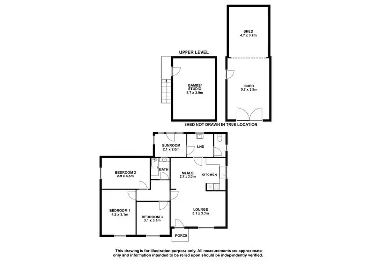 Floorplan of Homely house listing, 14 Dandaloo Place, Mount Gambier SA 5290