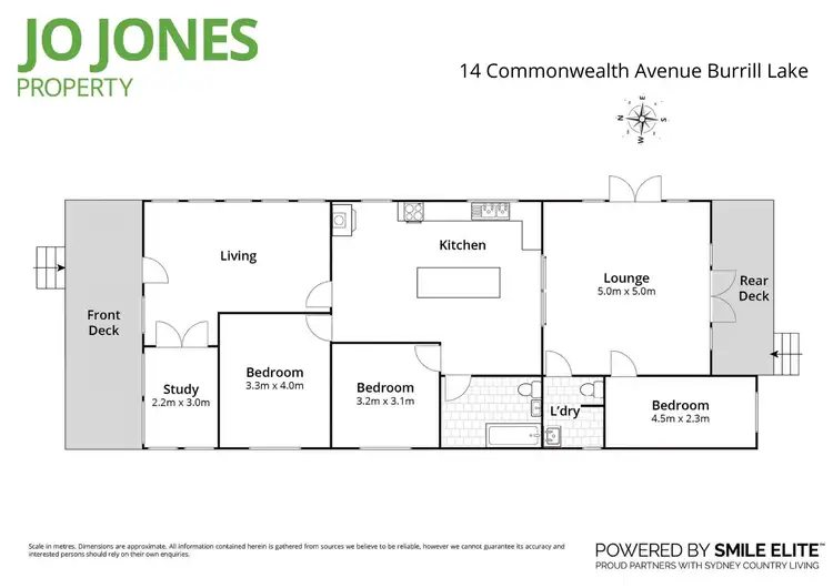 Floorplan of Homely house listing, 14 Commonwealth Avenue, Burrill Lake NSW 2539