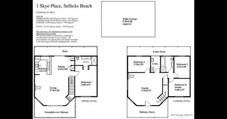 Floorplan of Homely house listing, 1 Skye Place, Sellicks Beach SA 5174