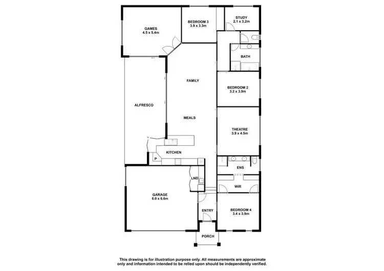 Floorplan of Homely house listing, 7 Stella Place, Mount Gambier SA 5290
