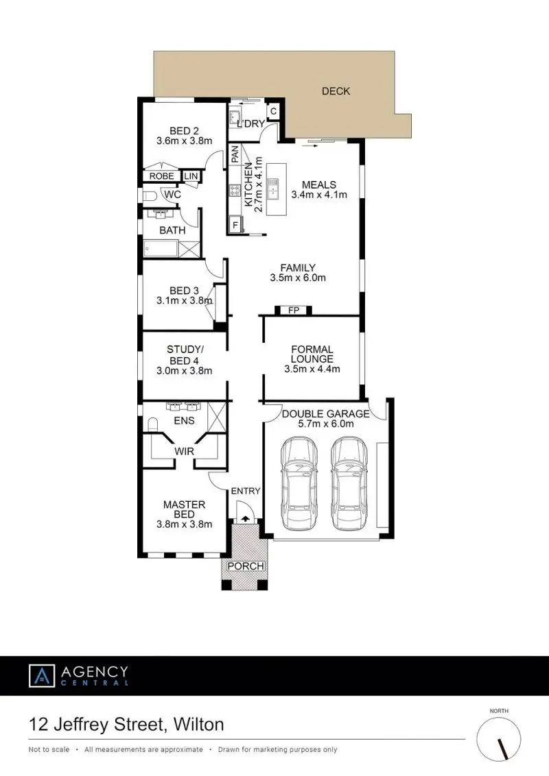 Floorplan of Homely house listing, 12 Jeffrey Street, Wilton NSW 2571
