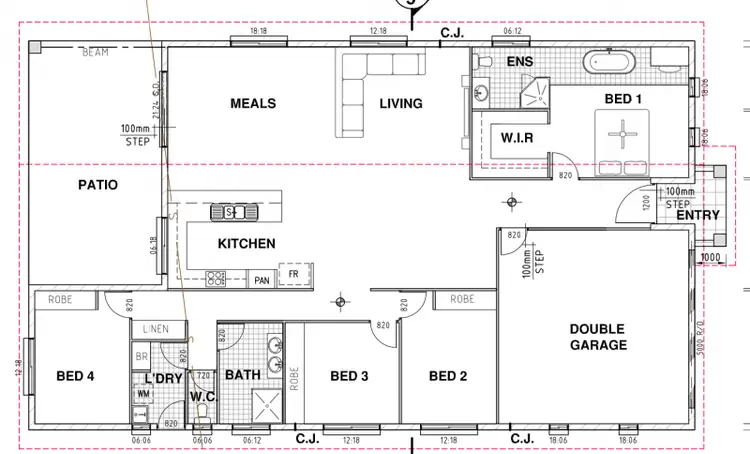 Floorplan of Homely house listing, 22A Brilliant Street, Mount Isa QLD 4825