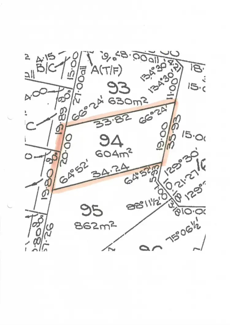 Floorplan of Homely land listing, 3 Bell Court, Encounter Bay SA 5211