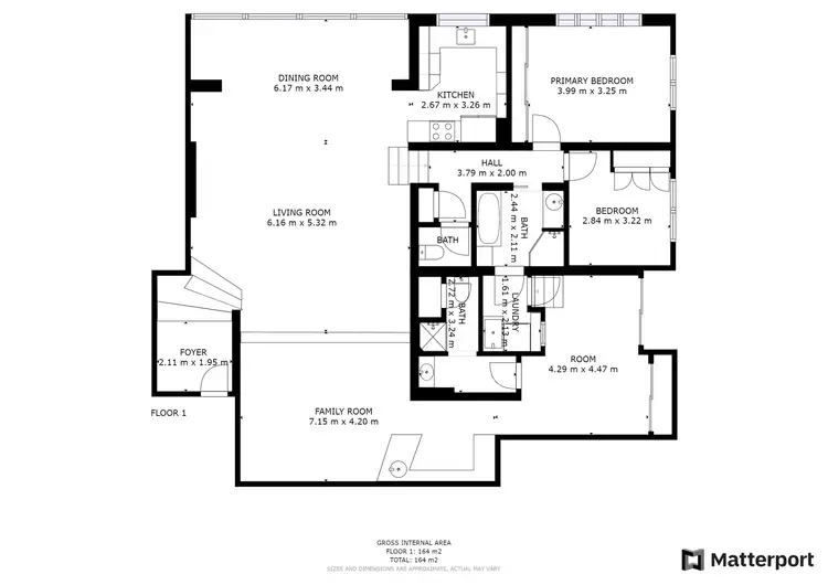 Floorplan of Homely apartment listing, 2/26 Simpsons Road, Bardon QLD 4065