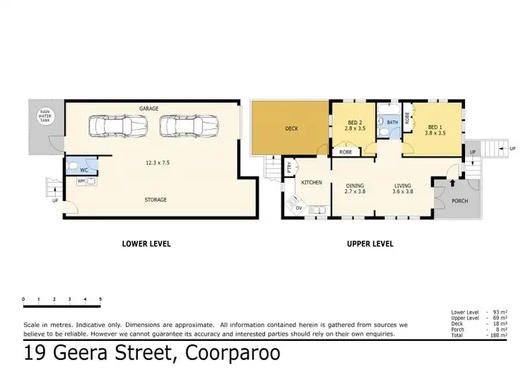 Floorplan of Homely house listing, 19 Geera Street, Coorparoo QLD 4151