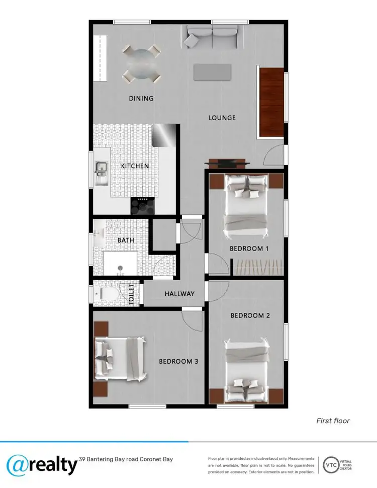 Floorplan of Homely house listing, 39 Bantering Bay Road, Coronet Bay VIC 3984