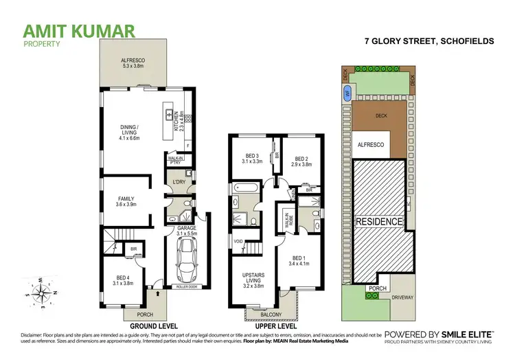 Floorplan of Homely house listing, 7 Glory Street, Schofields NSW 2762