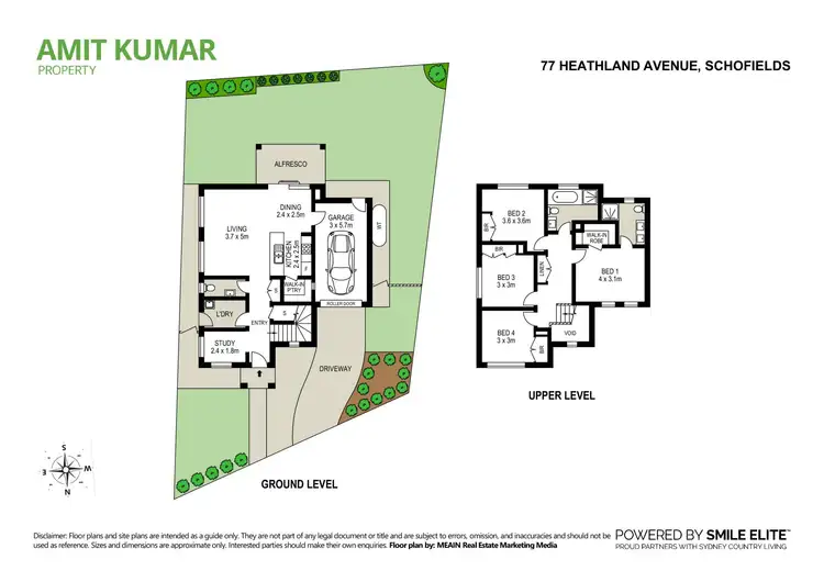 Floorplan of Homely house listing, 77 Heathland Avenue, Schofields NSW 2762