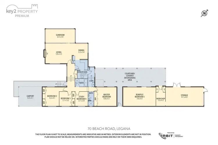 Floorplan of Homely house listing, 70 Beach Road, Legana TAS 7277