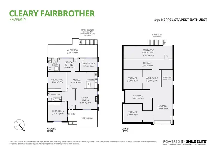 Floorplan of Homely house listing, 290 Keppel Street, West Bathurst NSW 2795