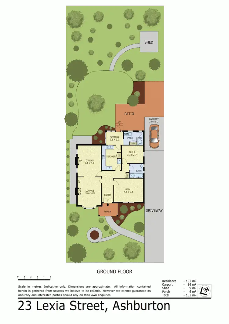 Floorplan of Homely house listing, 23 Lexia Street, Ashburton VIC 3147