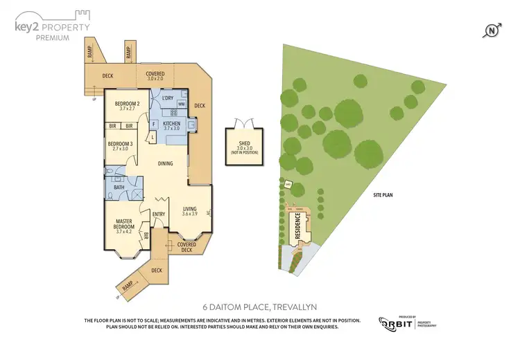Floorplan of Homely rural property listing, 6 Daitom Place, Trevallyn TAS 7250
